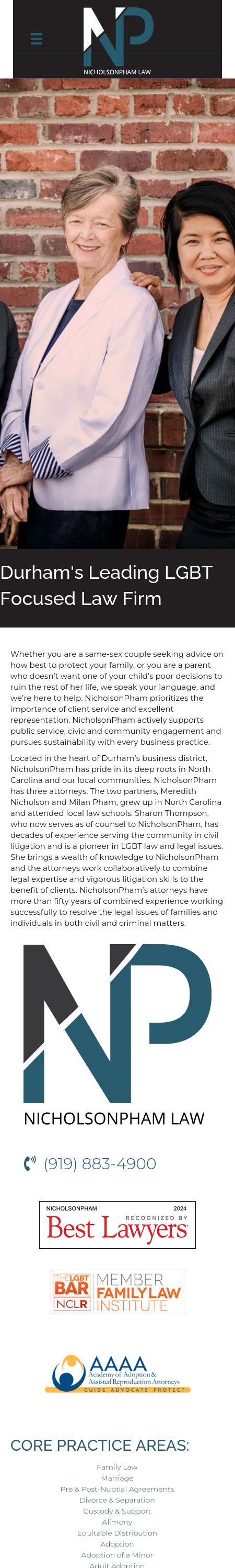 NicholsonPham | Attorneys at Law - Durham NC Lawyers